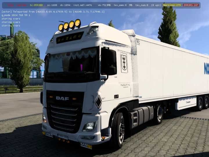 ETS2 – Nordfrost Combo Skin V1.0 (1.49)