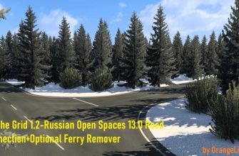 ETS2 – Off The Grid 1.2 – Russian Open Spaces 13.0 Road Connection + Optional Ferry Remover (1.49)