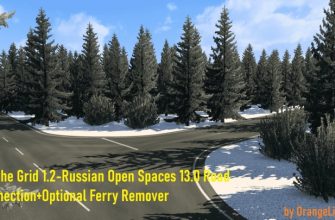 ETS2 – Off The Grid 1.2 Russian Open Spaces 13.0 Road Connection + Optional Ferry Remover V1.1 (1.49)