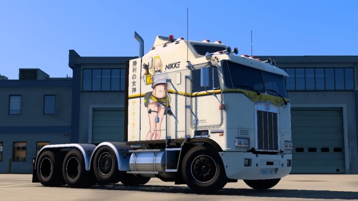 ETS2 – Overfloater Kenworth K100-E Elegg Skin (1.49)