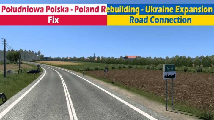 ETS2 – Polska Południowa – Road Connection Fix V1.1 (1.49)
