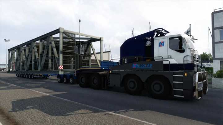 ETS2 – Renault Kerax Tractomas 8X8 V2.0 (1.49)