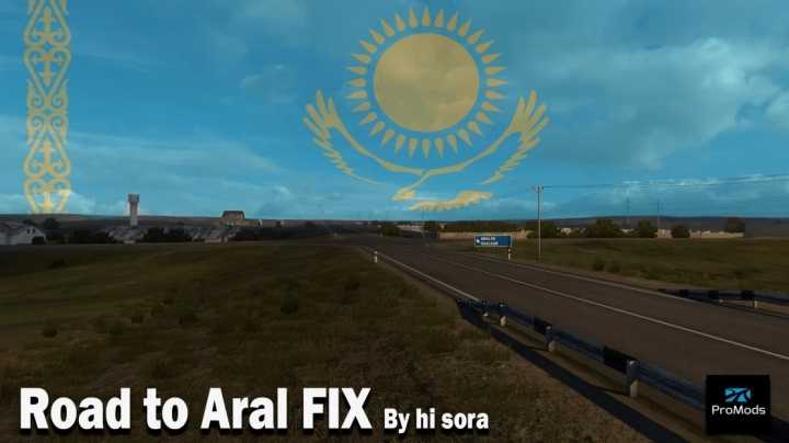 ETS2 – Road To Aral Fix V1.5 (1.49)