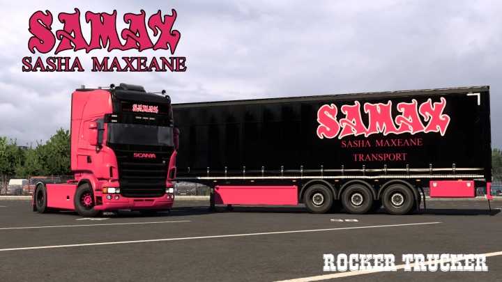 ETS2 – Sasha Maxeane (Samax) Transport Skin Pack V1.1 (1.49)