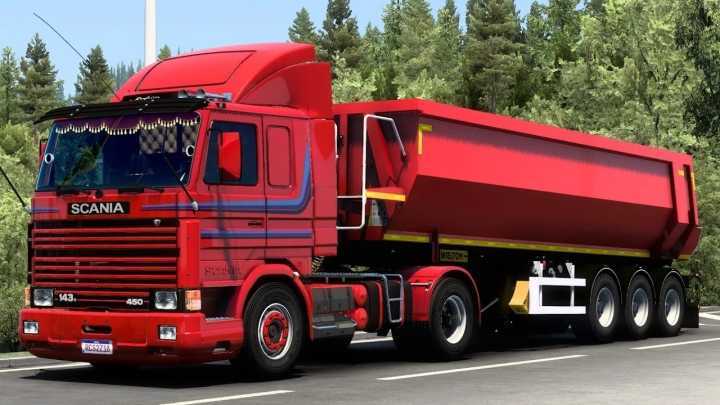 ETS2 – Scania 143H Truck + Interior V2.1 (1.49)