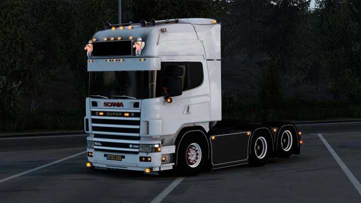 ETS2 – Scania 164G V8 + Fkm Custom V1.0 (1.49)