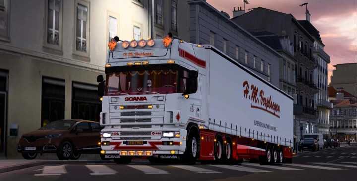 ETS2 – Scania R4 H.m Verploegen + Trailer Combo V2.0 (1.49)