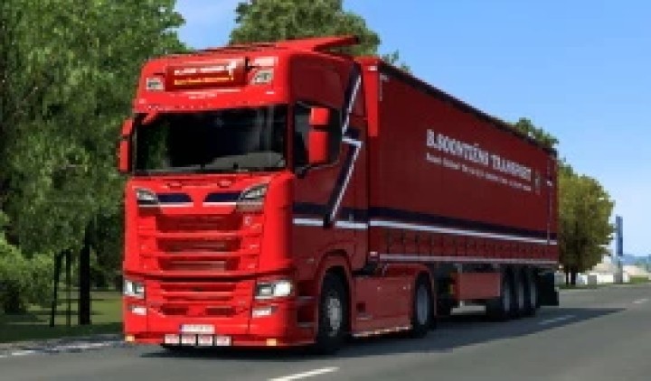 ETS2 – Scania S B.soontiens Transport Skin V1.0 (1.49)