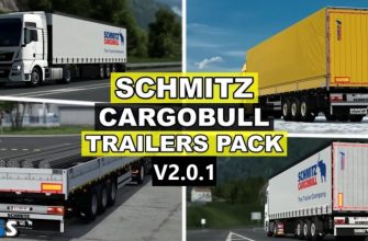 ETS2 – Набор полуприцепов Schmitz Cargobull V2.0.1 (1.50)