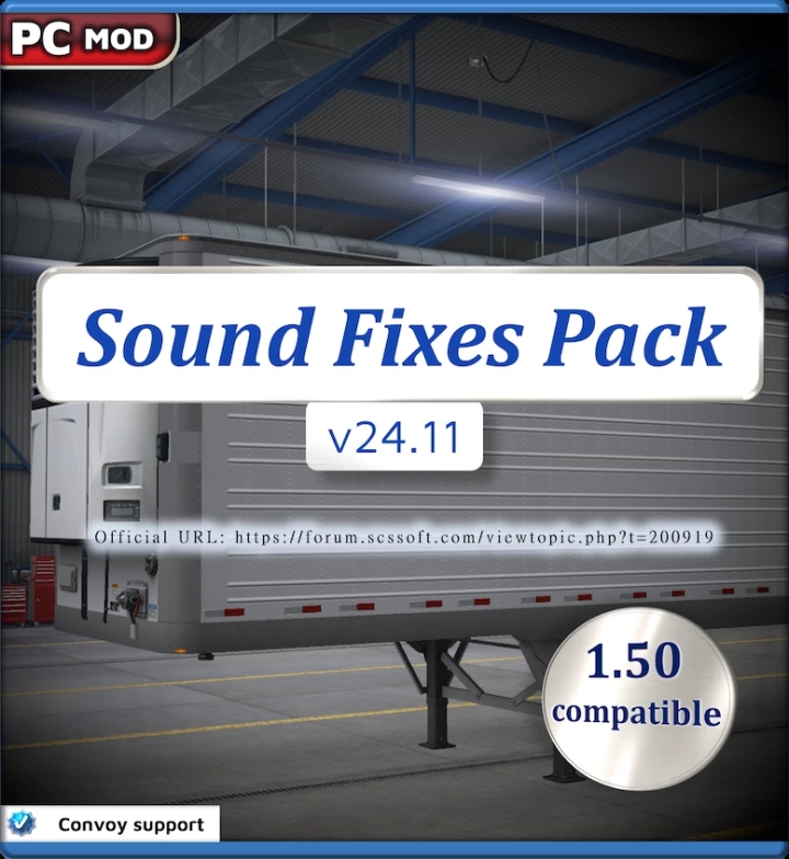 ETS2 – Sound Fixes Pack V24.11 (1.50)