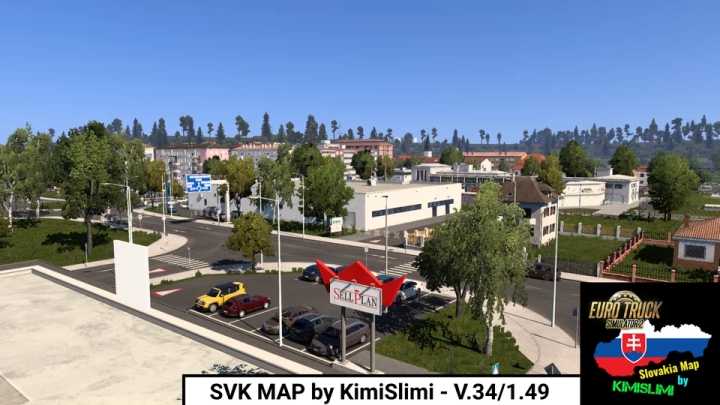 ETS2 – Svk Map – Demo – Fix V.34B (1.49)