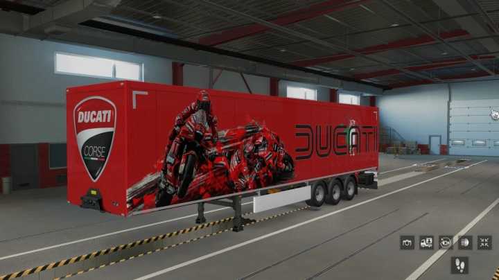 ETS2 – Trailer Skin Ducati Moto Gp V1.0 (1.49)