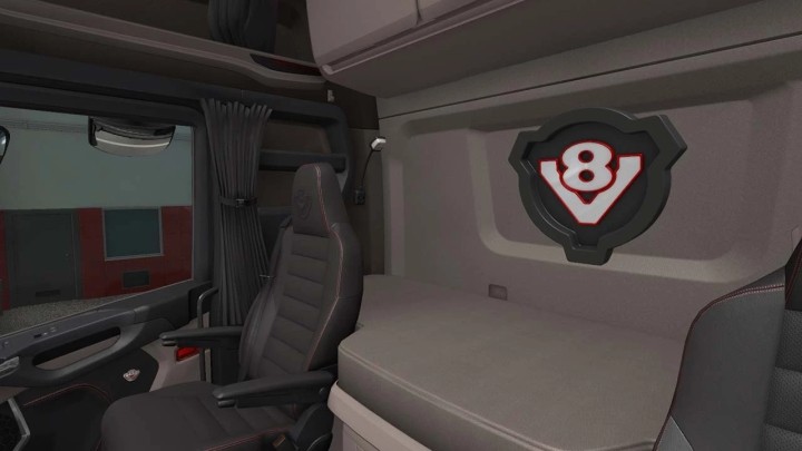 ETS2 – V8 Led Light Board Scania Trucks V1.0 (1.50)