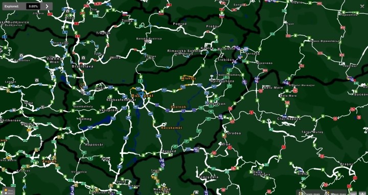 ETS2 – Visegrad Extended V1.00 (1.49)