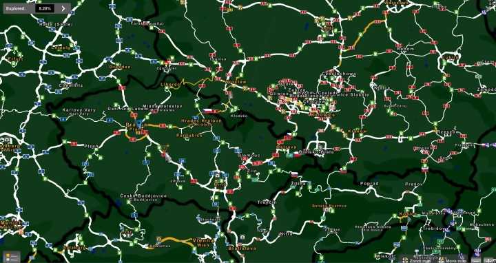 ETS2 – Visegrad Extended V1.30 (1.49)