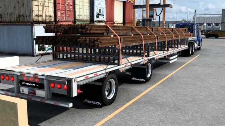 ATS – Benson Dropdeck Trailer (1.49)