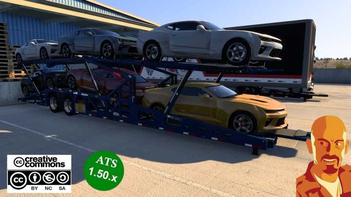 ATS – Cottrell Car Hauler Trailer V1.0 (1.50)