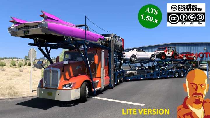 ATS – Kenworth T660 Car Hauler V1.0 (1.50)