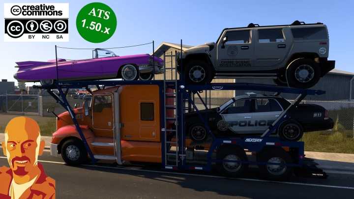 ATS – Kenworth T660 Car Hauler V1.0 (1.50)