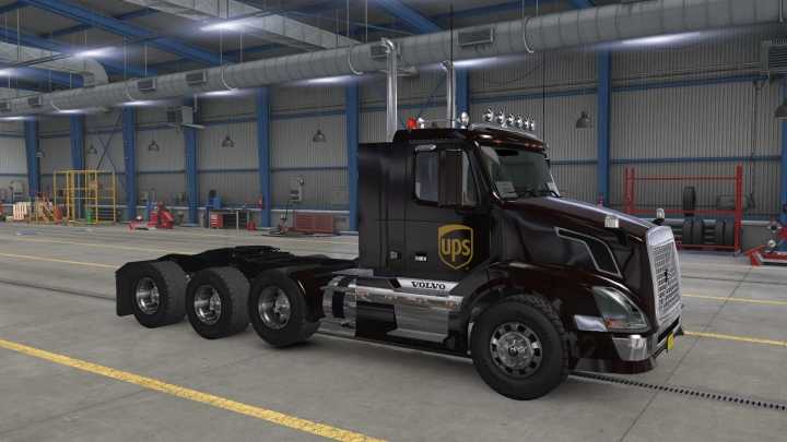 ATS – Skin Ups Volvo Vnl 2014 V1.0 (1.50)