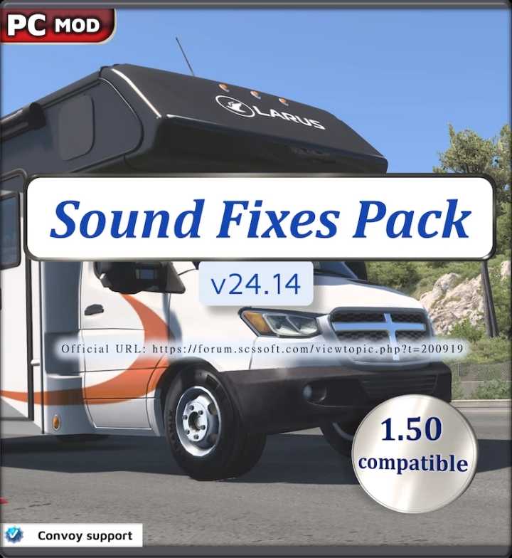 ATS – Sound Fixes Pack V24.14 (1.50)