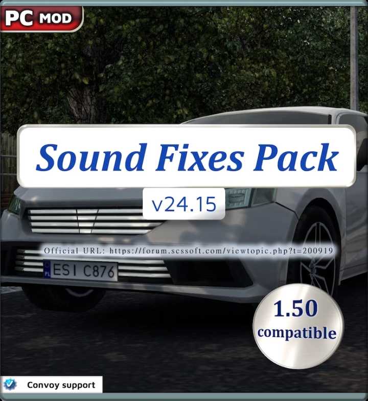 ATS – Sound Fixes Pack V24.15 (1.50)