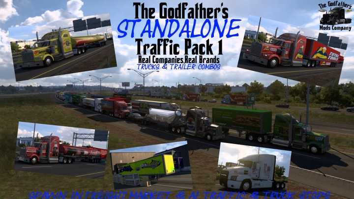 ATS – The Godfathers Standalone Pack 1 V1.1 (1.50)