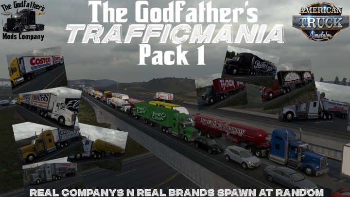 ATS – The Godfathers Trafficmaina Pack 1 V1.1 (1.50)