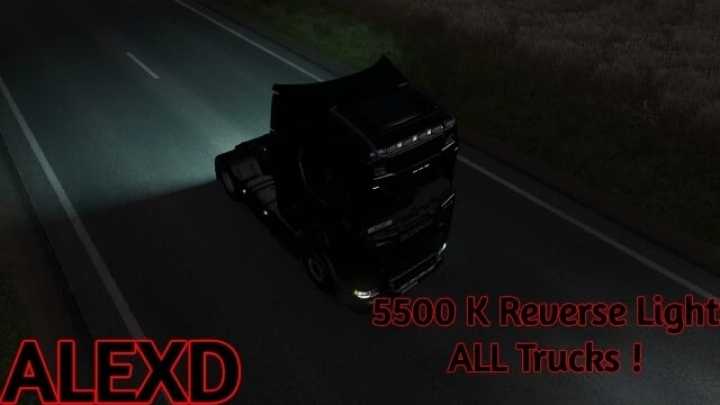 ETS2 – 5500K Reverse Light (1.50)