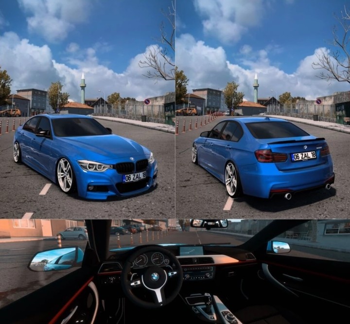 ETS2 – Bmw 320I F30 M Package (1.50)
