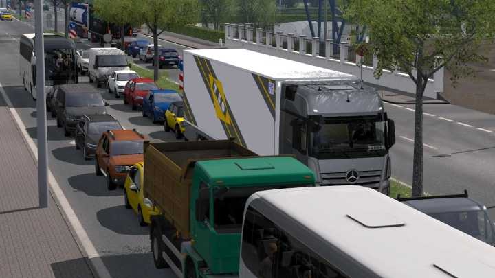 ETS2 – Brutal Traffic V4.2 (1.50)