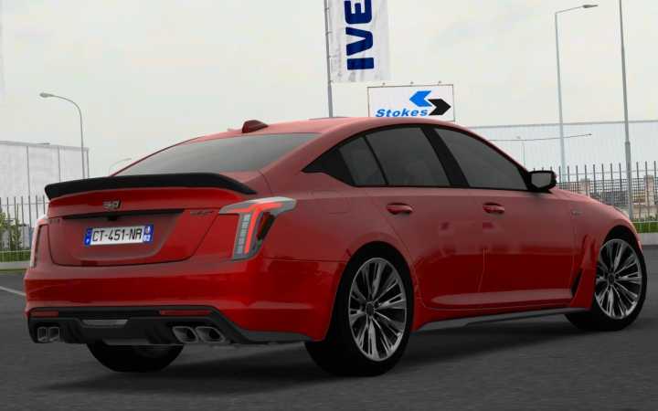 ETS2 – Cadillac Ct5-V Black Wing 2022 V1.4 (1.50)
