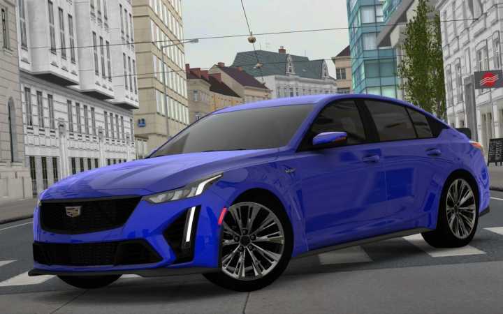 ETS2 – Cadillac Ct5-V Black Wing 2022 V1.4 (1.50)