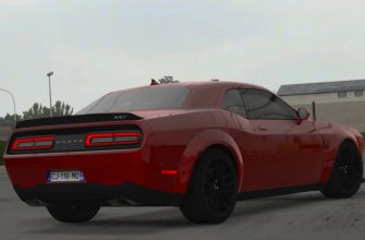 ETS2 – Dodge Challenger Srt Hellcat Widebody 2018 V1.8 (1.50)
