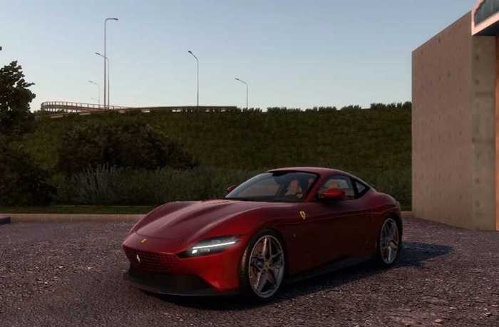 ETS2 – Ferrari Roma Spider V2.3 (1.50)