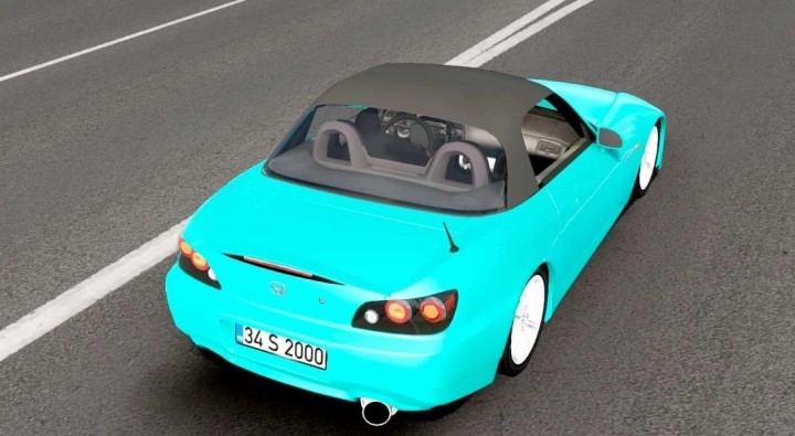 ETS2 – Honda S2000 Turquoise Blue V1.0 (1.50)