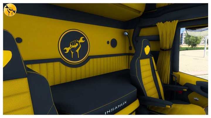 ETS2 – Insanux Scania Ng Interior Uk V1.1 (1.50)