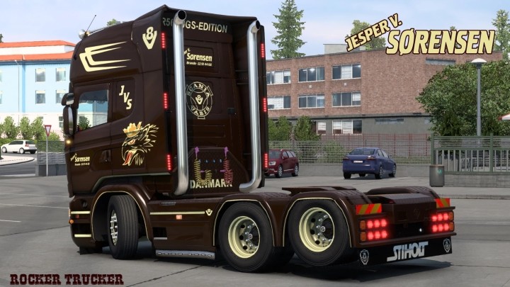 ETS2 – Jesper V. Sorensen Skin For Scania R&S Rjl V1.0 (1.50)