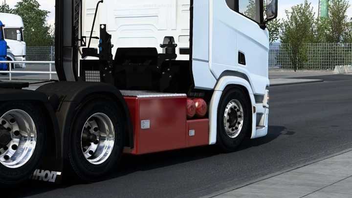 ETS2 – Js 1 Year Gift Rearbumper V1.1 (1.49)