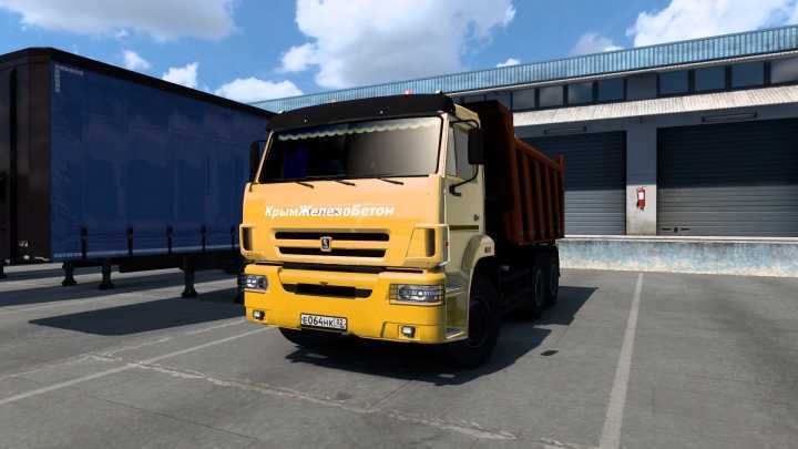 ETS2 – Kamaz 6520 Truck (1.50)