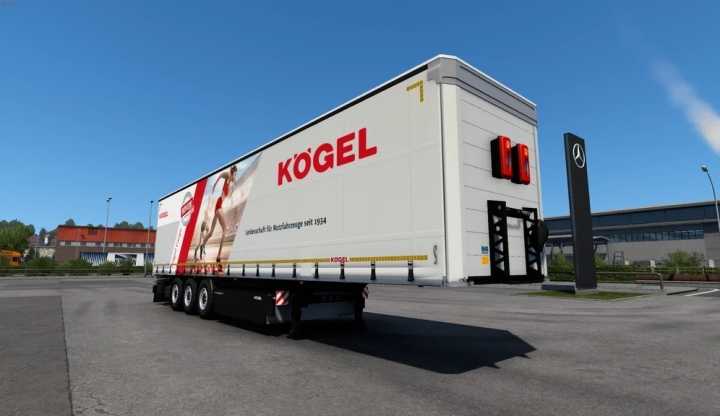 ETS2 – Kogel Trailers V2.1 (1.50)