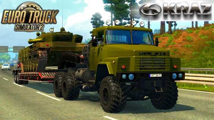 ETS2 – Kraz 260 Truck + Interior V1.5 (1.50)