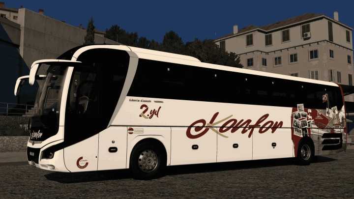 ETS2 – Man Lions Coach E6 Konfor Turizm 19 Mayis Ozel Tasarim Skin V1.0 (1.50)