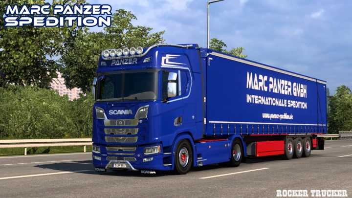 ETS2 – Marc Panzer Spedition Skin Pack V1.1 (1.50)