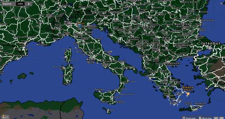 ETS2 – Med-Itr-Imp Promods Add-On V1.0 (1.49)