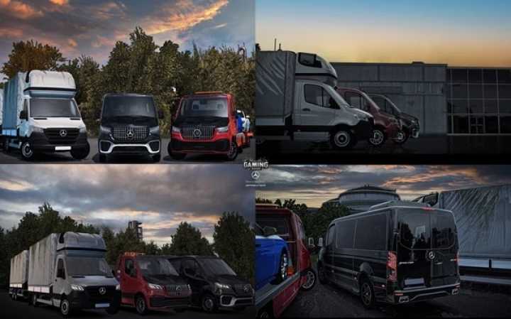 ETS2 – Mercedes-Benz Sprinter (Tourer Megamod) V1.0 (1.49)