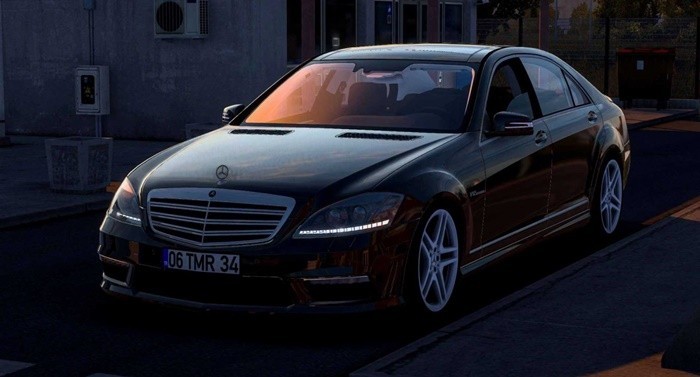 ETS2 – Mercedes-Benz W221 S63 Amg (1.50)