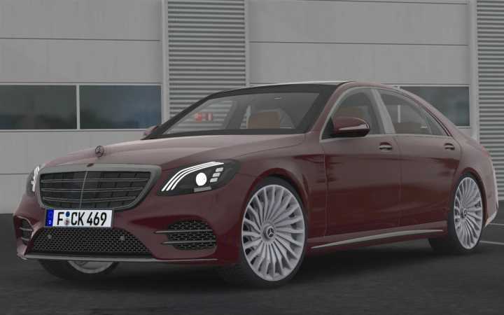 ETS2 – Mercedes-Benz W222 S-Class S-400D V4.8 (1.50)