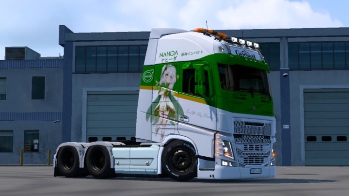 ETS2 – Nahida Skin For Pendragon Volvo Fh12 V1.0 (1.49)