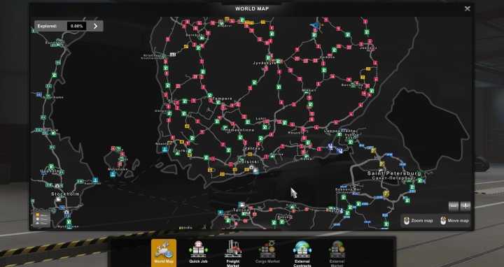 ETS2 – Nordic Extended V1.32 (1.49)